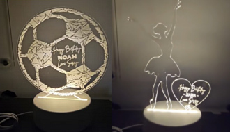 Lampa de veghe personalizata Lampa de veghe personalizata