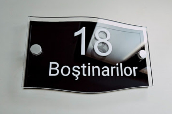 Numar de casa personalizat Numar de casa personalizat